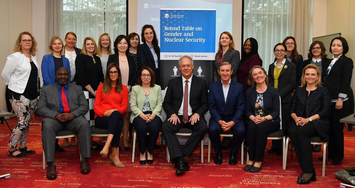 Participants at the opening day of the Roundtable on Gender and Nuclear Security held at the Arcotel, Vienna, Austria. 28 May 2019 Photo …
