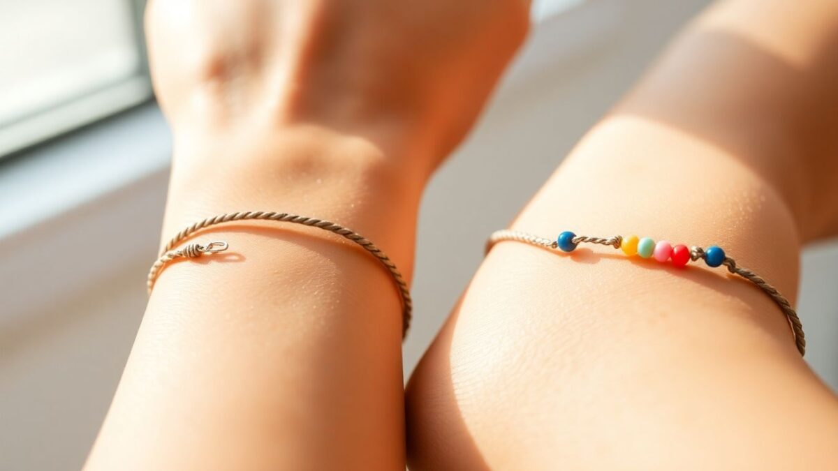 Armbänder für beste Freunde, die Freundschaft zeigen.