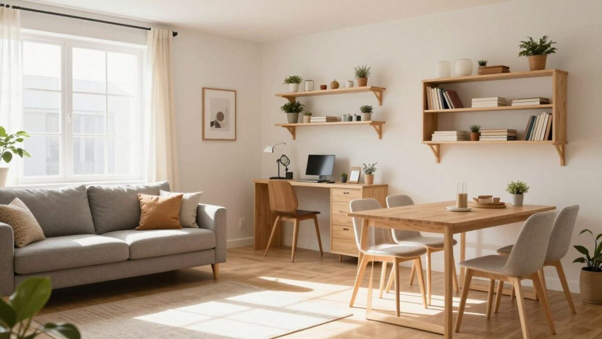 Möbel und Einrichtung für die erste Wohnung