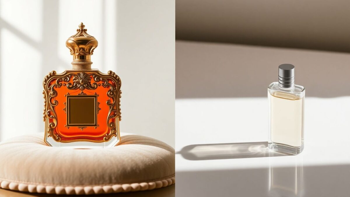 Parfumflaschen im Vergleich: Original und Duftzwilling