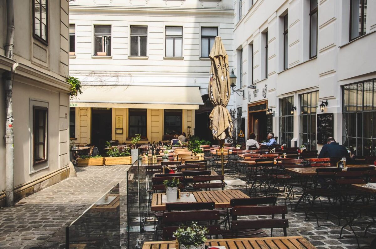 Spittelberg Wien Gastgarten Plutzer Bräu