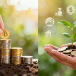 Geld vermehren durch Investitionen in Gold, Aktien und Immobilien.