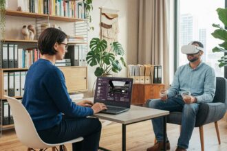 VR Coach VR-Therapie Flugangst behandeln